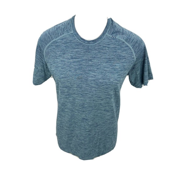 lululemon athletica Other - Lululemon Metal Vent Tech Short Sleeve Shirt Space Dye Mens Medium Athletic S12